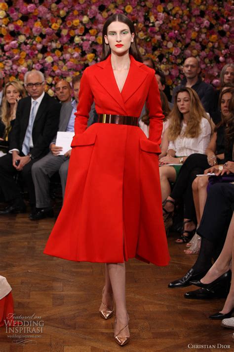 dior red carpet looks|christian dior red coat.